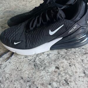 Nike Air Max 270 Black and White Sneakers